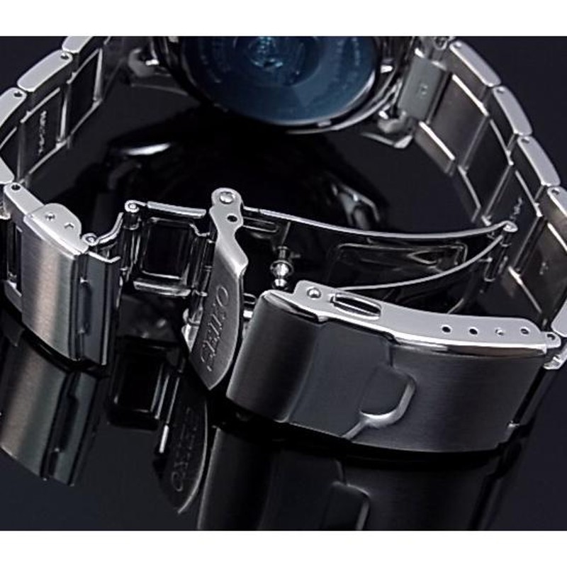 SEIKO PROSPEX プロスペックス セイコー ダイバーズ クロノグラフ メンズ ソーラー腕時計 ブラックベゼル メタルベルト ブラック文字盤  SSC015P1 海外モデル | LINEブランドカタログ