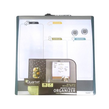 Quartet 月計畫磁性白板附軟木(小)(白板尺寸:約35.5x35.5x1.2cm)