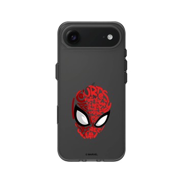 iPhone Air Clear (相機按鈕) 酷墨灰 - 迪士尼-漫威 Marvel - 蜘蛛人-文字設計