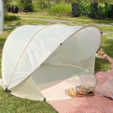 廠家直銷新款戶外全自動速開沙灘帳露營遮陽防曬速拋便攜沙灘帳篷