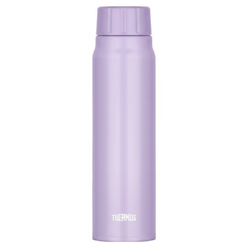 THERMOS 膳魔師 FJK系列 氣泡保冷隨身瓶 SUS304不鏽鋼雙層真空結構  沁涼紫  530ml  1個
