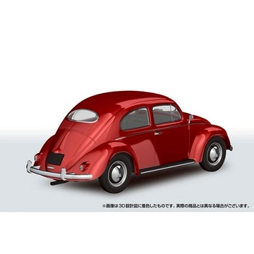 【東海模型】AOSHIMA 青島 樂Pla Snap Kit 20-RR 福斯金龜車 寶石紅 組裝模型