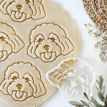 貴賓犬迷你塗鴉餅乾模具