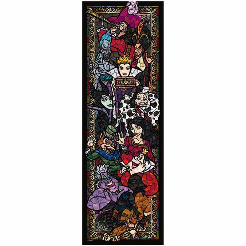 新品 ジグソーパズル ディズニー ヴィランズ ステンドグラス ぎゅっとシリーズ ステンドアート 456ピース 18 5x55 5cm テンヨー 通販 Lineポイント最大get Lineショッピング