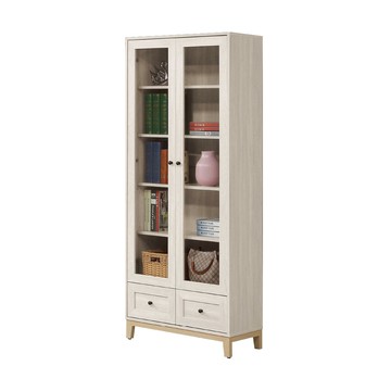 ASSARI-維特2.7尺下抽書櫃(寬80x深40x高195cm)