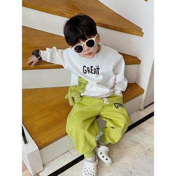 男童春裝套裝2026新款春季小童衛衣春秋裝男孩寶寶時髦卡通春款潮