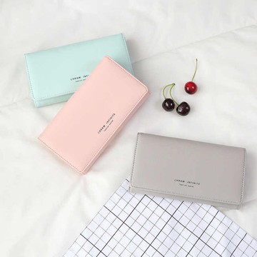 【太妮絲N56】現貨 韓系長夾 馬卡龍色 可愛 繽紛色 長夾 錢包 零錢包 卡包 ins 手拿