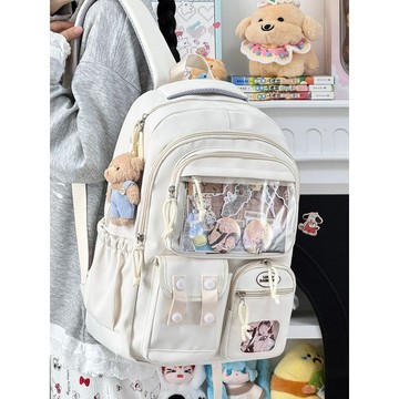 Bag House👜 COW日係漫展痛包雙肩包 初中生高中生大容量書包女輕便吧唧包背包
