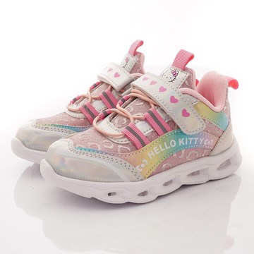 HELLO KITTY - 電燈休閒運動款(中小童段)-運動鞋-粉