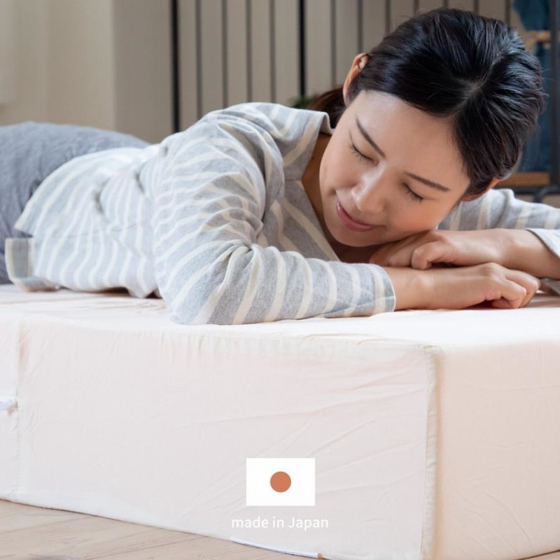 ヤマト工芸 折り畳み高反発マットレス シングル 約98×195×17cm〔〕送料