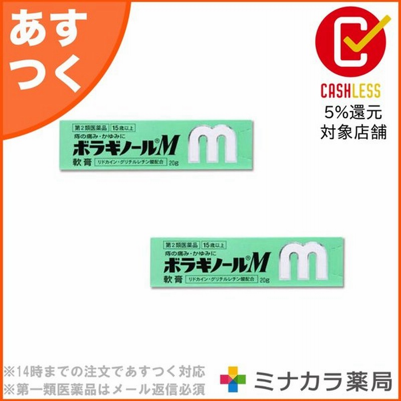 ボラギノールm軟膏 g いぼ痔 切れ痔に効く市販薬 第2類医薬品 2個セット 通販 Lineポイント最大0 5 Get Lineショッピング