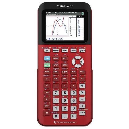 Texas Instruments TI-84 Plus CE Radical Red Graphing Calculator