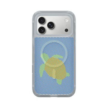 iPhone 17 Pro Max AirX 流變灰 - The Wildlife Collection 動物野境系列 - 肯氏龜 - 線條版
