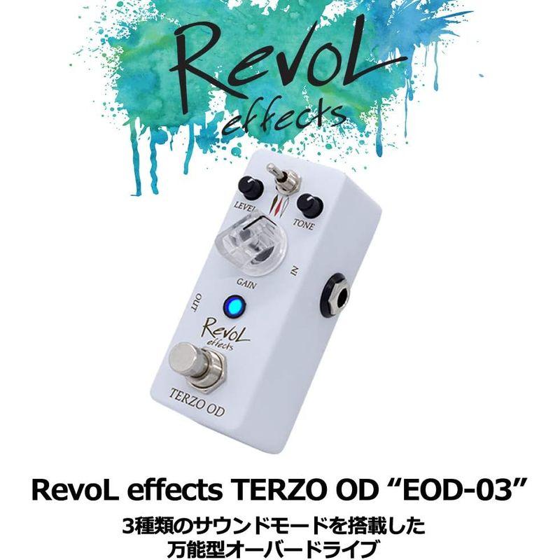 Revol effects レヴォルエフェクツ エフェクター オーバードライブ TERZO OD EOD-03