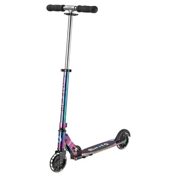 micro scooters Sprite LED Neochrome 超輕量 + 前輪LED發光 滑板車 12歲以上適用  霓虹  1個  手把高度63~95cm 踏板10 x 34cm