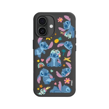 iPhone 16 SolidX 黑 - 迪士尼-史迪奇 Disney Stitch - 史迪奇 - 雙重可愛
