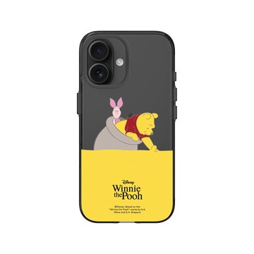 iPhone 16 Clear (相機按鈕) 酷墨灰 - 迪士尼-小熊維尼 Disney Winnie The Pooh - 蜂蜜冒險