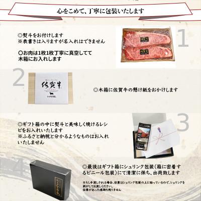 ふるさと納税 唐津市 A5〜A4等級佐賀牛サーロイン約500g(約250g×2枚)