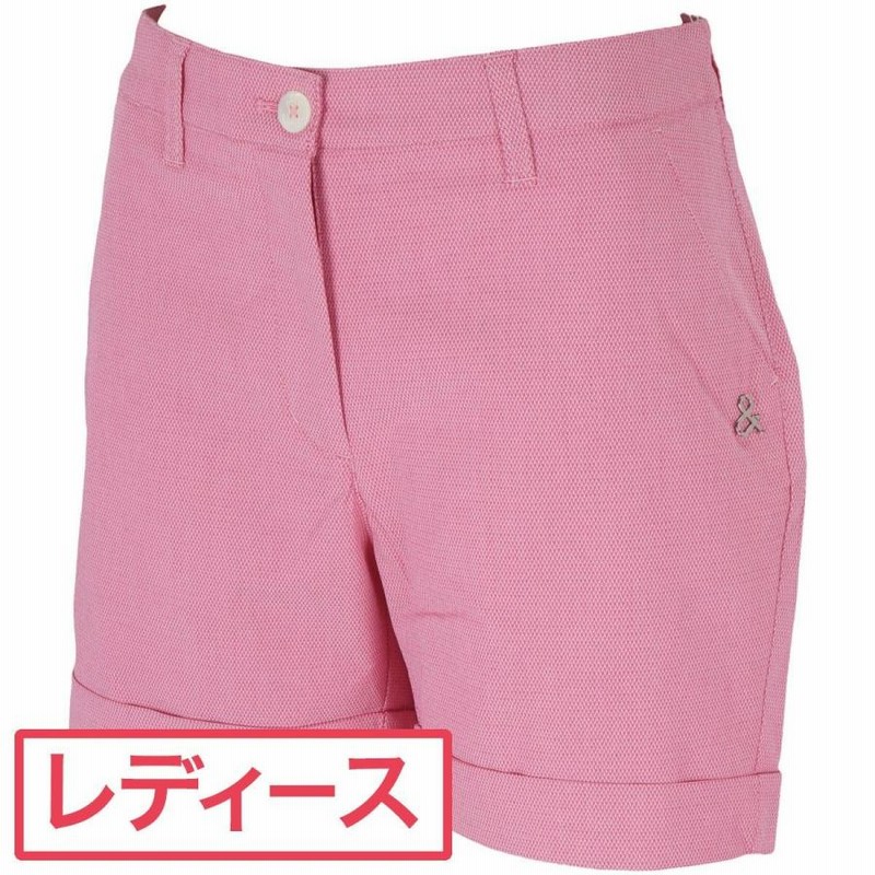 アンパスィ　レディースストレッチショートパンツ M アンパスィ and per se ストレッチショートパンツ レディス