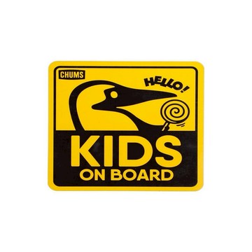 CHUMS Kids On Board Magnet車貼磁鐵-CH6221400000