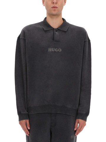 hugo polo sweatshirt "delwy"