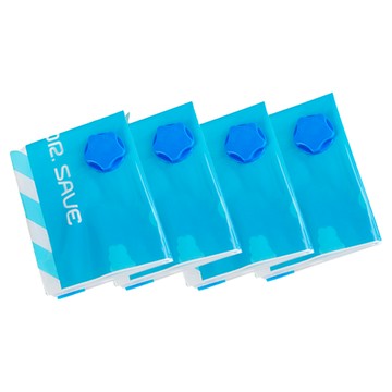 MODCON 摩肯 DR.SAVE 特厚加大棉被真空收納袋 100 x 80cm 節省空間 防潮防塵  4個  1組