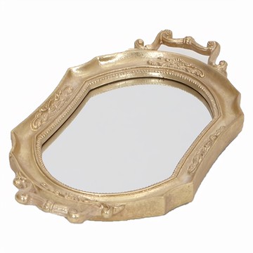 Prologue 英式古典鏡面飾台 ARCH-02 金色角形 W23.5*15*H2.5cm