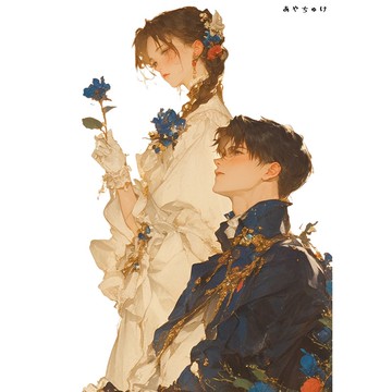 【2 月新品 3】07-113-0063 人物貼紙 兩人 奇幻風格