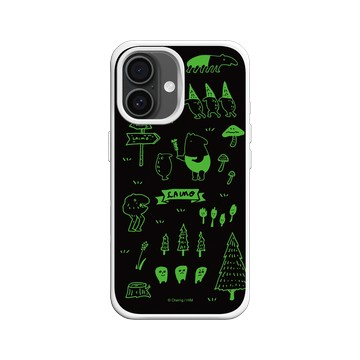 iPhone 16 SolidX 白 - 馬來貘 Laimo - LAIMO的魔幻森林_黑夜