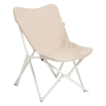 M-Plus Camp 戶外露營便攜摺疊式休閒椅 (附收納袋)  1個  米色