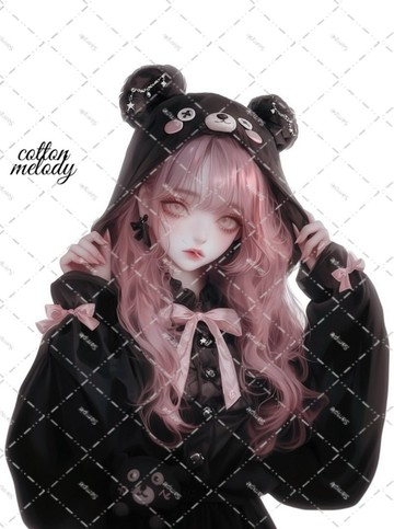 original sticker no.2261 人物貼紙 原創貼紙 原創人物貼紙 裝飾貼紙 cotton melody