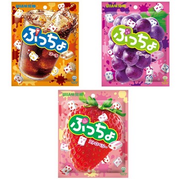 #悠西將# 日本 UHA 味覺糖 普超軟糖 可樂 草莓 紫葡萄 軟糖 日本軟糖 水果軟糖 袋裝