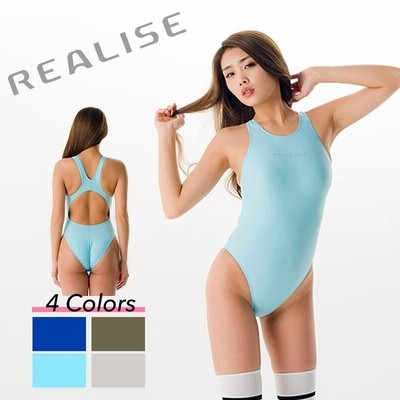 REALISE（リアライズ）【N-111】競泳水着 コスチューム ワンピーススイムスーツ | Circular hole  swimsuit（Wカレンダー加工） | LINEブランドカタログ