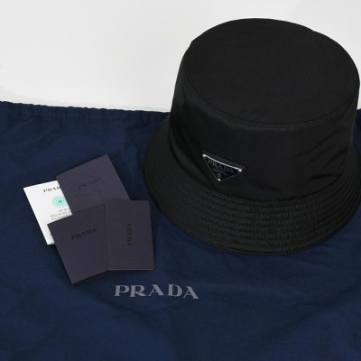 PRADA プラダ バケットハット Re Nylon 帽子 ハット 三角ロゴ