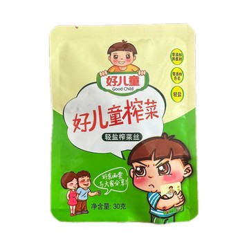 現✨貨 小朋友的榨菜絲下飯菜輕鹽即食榨菜兒時榨菜