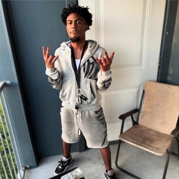 高版本MIXED EMOTION美式復古噴臟割破字母休閑短褲嘻哈短衛褲潮