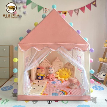 【附發票】工廠直銷 室內帳篷 家用帳篷 玩具屋 遊戲屋 工廠金屬桿小帳篷室內兒童可睡覺女孩公主風客廳房間分床神器家用特惠/工廠直銷 特價出 j214