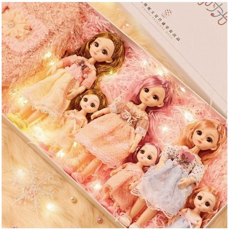 人形 フィギュア ドール おもちゃ 6体セット 人形遊び 2歳 3歳 4歳 5歳 女の子 キッズ 子ども 子供 コンパクト おままごと 誕生日 プレゼント ギフト ポーチ付き 通販 Lineポイント最大0 5 Get Lineショッピング