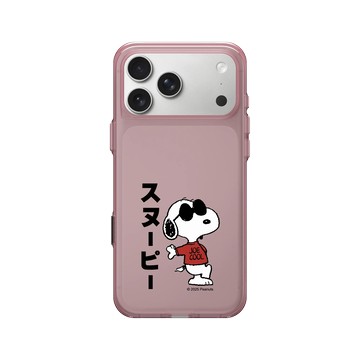iPhone 17 Pro Max Clear (相機按鈕) 晶醺玫 - 史努比 Snoopy - Joe Cool