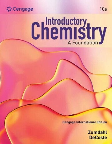 Introductory Chemistry : A Foundation 10/e (1版) ZUMDAHL 2025 Cengage
