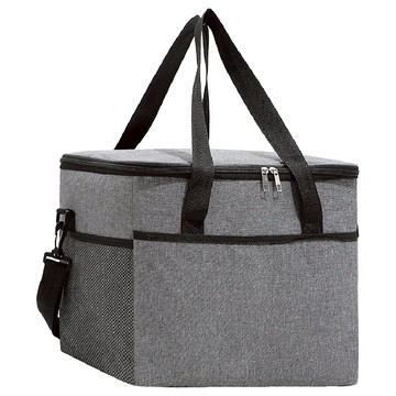 大容量 大開口方形保溫保冰野餐袋  灰色