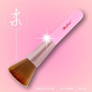 酷品C-149優質粉底刷腮紅刷萬用刷具(平)粉嫩色-單支 [53124]