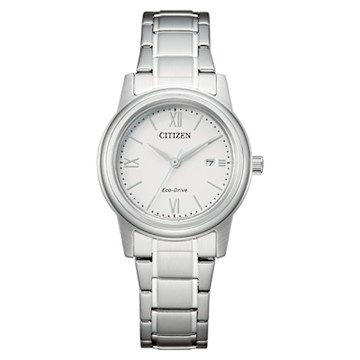 CITIZEN 星辰錶 光動能鋼帶女錶 FE1220-89A (平行輸入)
