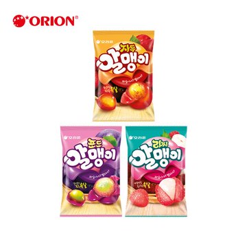 韓國好麗友果實夾心QQ軟糖隨手包香甜組