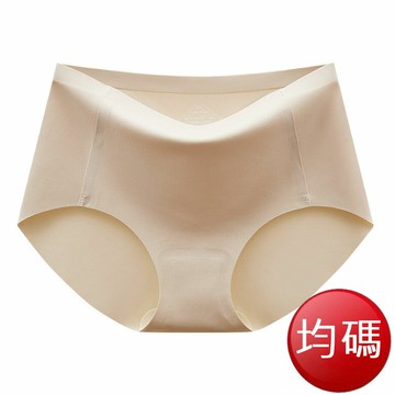 極柔輕盈無痕內褲-杏色(均碼) [大買家]