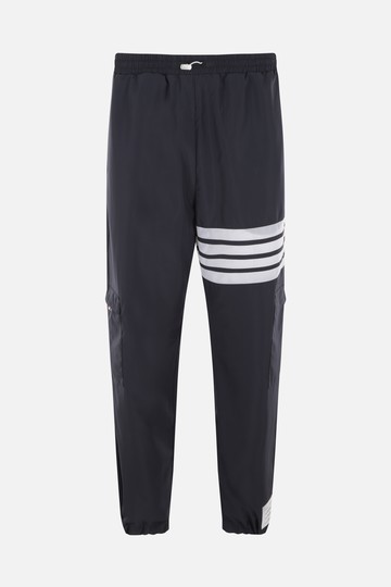 THOM BROWNE 4bar military ripstop packable cargo pants Man
