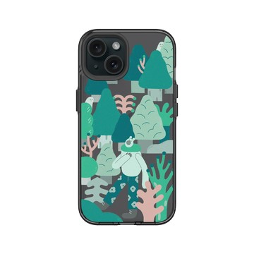 iPhone 15 Clear 酷墨灰 - 包大山 Baozi - 方向感