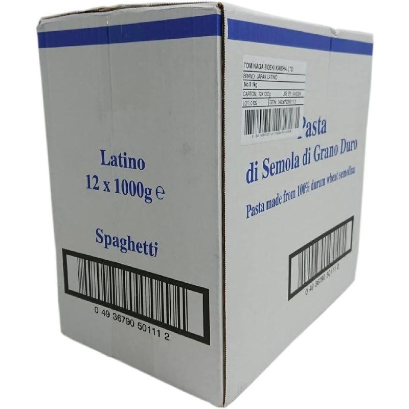 ラティーノ No.6 スパゲッティ 1kg×12個 1.65mm デュラム小麦100% ギリシャ産