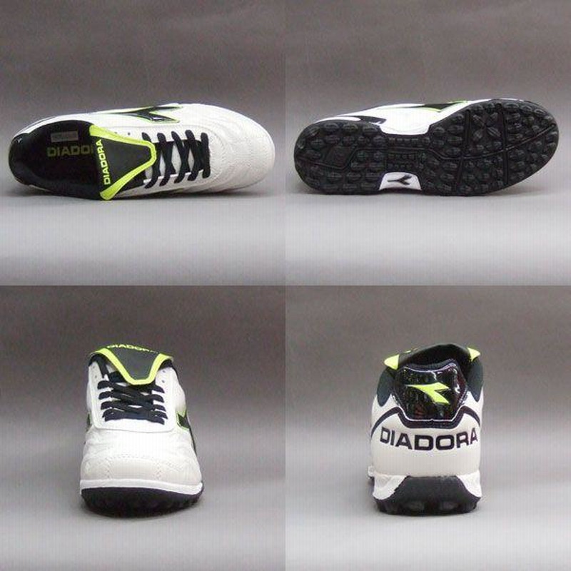 CLASICO ARIS TF-WD J ホワイト×ブラック 【diadora|ディアドラ