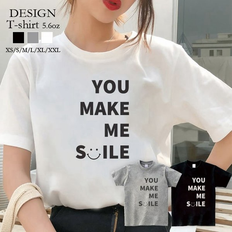 Tシャツ レディース 半袖 トップス ブランド ユニセックス メンズ プリントtシャツ ニコちゃん スマイル にこちゃん ロゴプリント かわいい 通販 Lineポイント最大get Lineショッピング